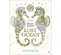 Johanna Basford – Lost Ocean Artist's Edition – Un'avventura in inchiostro e libro da colorare per adulti: 24 disegni – Tascabile