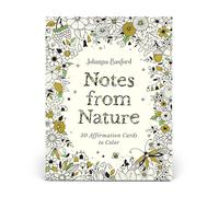 Johanna Basford Notes from Nature: 30 Affirmation Cards to Color