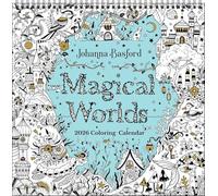 Johanna Basford's 2026 Coloring Wall Calendar