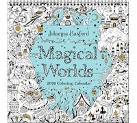 Johanna Basford's 2026 Coloring Wall Calendar