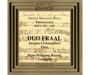 JOHANNE SEBASTIAN BACH Trio Sonatas BWV 525-530 (CD)