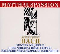 JOHANNE SEBASTIEN BACH St Matthews Passion BWV 244 (CD)