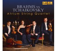 Johannes Brahms Atrium String Quartet: Brahms Vs Tchaikovsky (CD) Album
