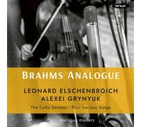 Johannes Brahms Brahms Analogue: Cello Sonatas/Four Serious Songs (Vinyl LP)