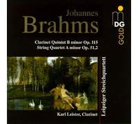 Johannes Brahms Brahms: Clarinet Quintet Op. 115, String Quartet Op. 51,2