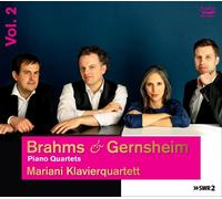 Johannes Brahms Brahms & Gernshiem: Piano Quartets (CD) Album