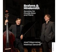 Johannes Brahms Brahms & Hindemith: Sonatas for Double Bass and Piano (CD) Album