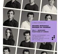 Johannes Brahms Brahms: Intégrale Musique De Chambre: Quatuors Pour Piano E (CD)