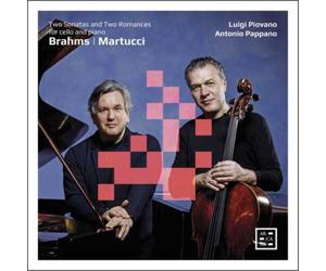 Johannes Brahms Brahms/Martucci: Two Sonatas and Two Romances for Cello And (CD)