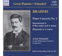 Johannes Brahms Brahms: Piano Concerto No. 1 (Schnabel) (CD) Album