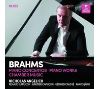 Johannes Brahms – Concerti, Opere per pianoforte & Musica da camera – Box 10 CD