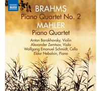Johannes Brahms Brahms: Piano Quartet No. 2/Mahler: Piano Quartet (CD) Album