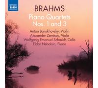 Johannes Brahms Brahms: Piano Quartets Nos. 1 and 3 (CD) Album