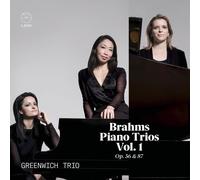 Johannes Brahms Brahms: Piano Trios: Op. 36 & 87 - Volume 1 (CD) Album Digipak