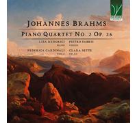 Lisa Redorici / Pietro Fabris / Federica Card Brahms : Quatuor avec piano (CD)