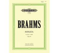 Johannes Brahms Brahms: Sonata in E Minor, Op.38- Cello & Piano (Tascabile)