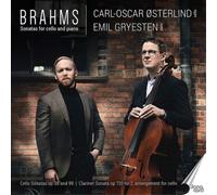 Johannes Brahms Brahms: Sonatas for Cello and Piano (CD) Album