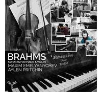 Johannes Brahms Brahms: Sonatas for Piano & Violin (CD) Album