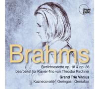 Johannes Brahms Brahms: Streichsextette Op. 18 & Op. 36: Bearbeitet Für Kla (CD)