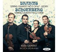 Johannes Brahms Brahms: String Quartet No. 3 Op. 67/Lieder/... (CD) Album