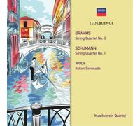 Johannes Brahms Brahms: String Quartet No. 3/Schumann: String Quartet No. 1 (CD)