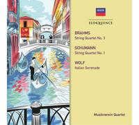 Johannes Brahms Brahms: String Quartet No. 3/Schumann: String Quartet No. 1 (CD)