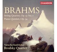 Johannes Brahms Brahms: String Quartet, Op. 51, No. 1/Piano Quintet, Op. 34 (CD)