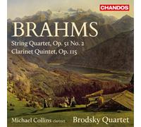 Johannes Brahms Brahms: String Quartet, Op. 51, No. 2/Clarinet Quintet, Op. (CD)