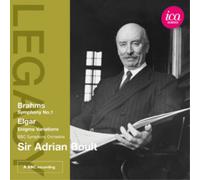 Johannes Brahms Brahms: Symphony No. 1/Elgar: Enigma Variations (CD) Album