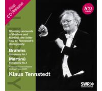 Johannes Brahms Brahms: Symphony No. 1/Martinu: Symphony No. 4 (CD) Album