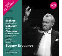 Johannes Brahms Brahms: Symphony No. 3/Debussy: La Mer/... (CD) Album