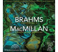 Johannes Brahms Brahms: Symphony No. 4/MacMillan: Larghetto for Orchestra (CD)