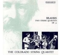 Johannes Brahms Brahms: Two String Quartets, Op. 51 (CD) Album