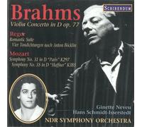 Johannes Brahms - Brahms - Violin Concerto, Reger - Romantic Suite, Mozart - Symphony No. 31 (2 CD Set) (UK Import)