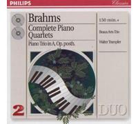 Johannes Brahms Complete Piano Quartets Album