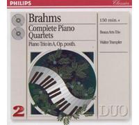 Johannes Brahms Complete Piano Quartets (CD) Album