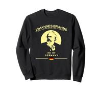 Johannes Brahms Compositore Tedesco Musica Classica Felpa