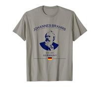Johannes Brahms Compositore Tedesco Musica Classica Maglietta