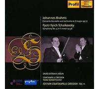 Johannes Brahms Concerto for Violin and Orchrestra/symphony No. 4 (Oistrakh (CD)