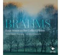 Johannes Brahms Four Sonatas for Cello & Piano (CD)