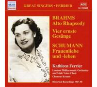 Johannes Brahms Great Singers - Ferrier: Historical Recordings 1947 - 1950 (CD)