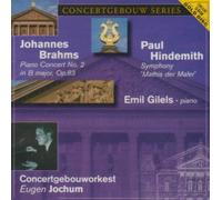 Johannes Brahms/Hindemith - Con Pno 2/Sym Mathis der Maler