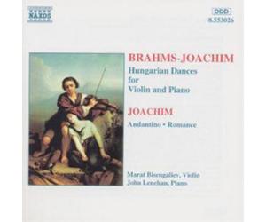 Johannes Brahms Hungarian Dances for Violin and Piano (CD) Album