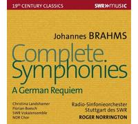 Johannes Brahms Johannes Brahms: Complete Symphonies/A German Requiem (CD)