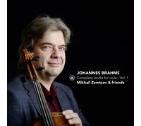 Johannes Brahms Johannes Brahms: Complete Works for Viola - Volume 1 (CD) Album
