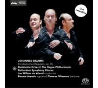 Johannes Brahms Johannes Brahms: Ein Deutsches Requiem, Op. 45 (CD) Album