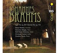 Johannes Brahms Johannes Brahms: Horn Trio, Op. 40/Clarinet Trio, Op. 114 (CD)