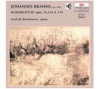 Johannes Brahms Johannes Brahms: Klavierstücke Opus 76, 118 & 119 (CD) Album