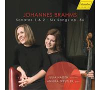 Johannes Brahms Johannes Brahms: Sonatas 1 & 2/Six Songs, Op. 86 (CD) Album