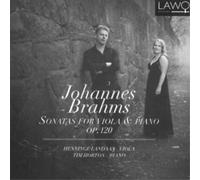 Johannes Brahms Johannes Brahms: Sonatas for Viola & Piano, Op. 120 (CD) Album